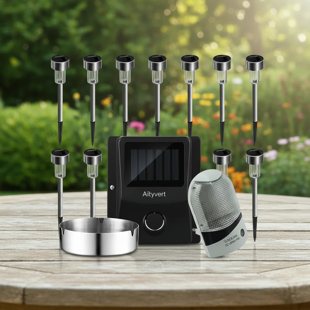 Smart Home & Garden Light Bundle: Ηλιακός Φωτισμός & Χρηστικά Αξεσουάρ