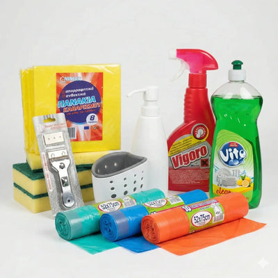 Πακέτο Καθαριότητας & Οργάνωσης Κουζίνας "Η Λύση"