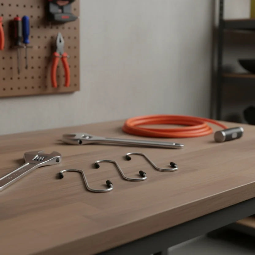 Σετ 4 Τεμαχίων - Γαντζάκια Σχήματος "S" Πολλαπλών Χρήσεων