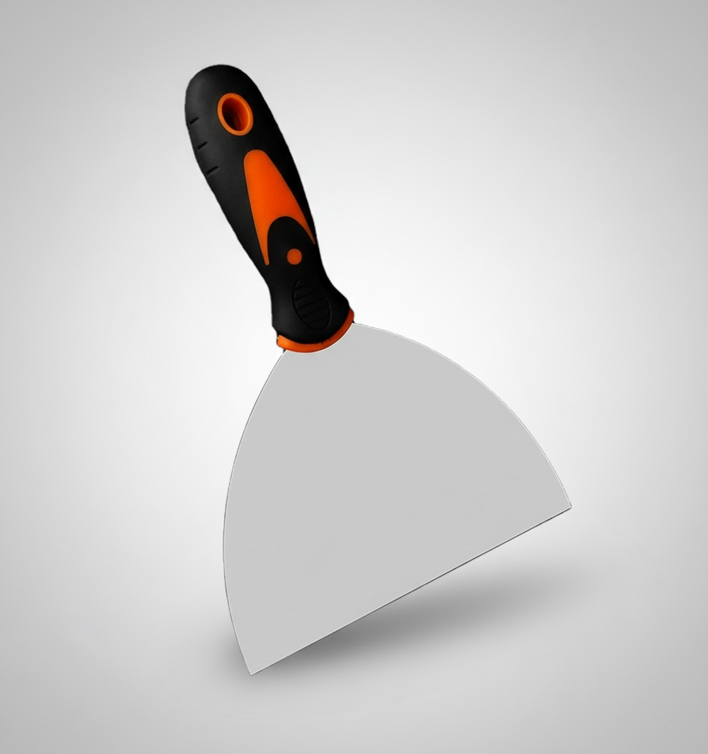 Σπάτουλα Τοίχου Ανοξείδωτη - Επαγγελματικό Εργαλείο Βαφής με Εργονομική Λαβή