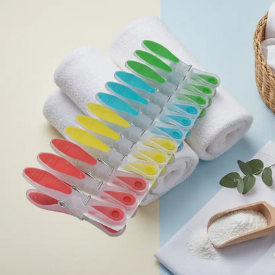 Πλαστικά Μανταλάκια Ρούχων Σετ 12 τεμαχίων - Εναλλακτική Όψη