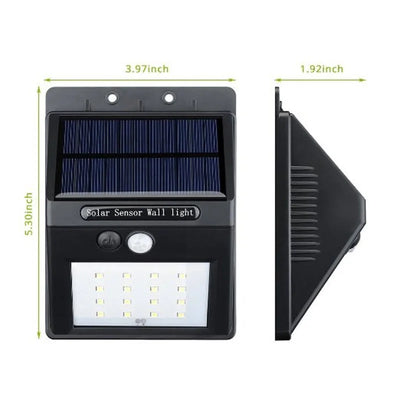 Μικρο Ηλιακό LED Φωτιστικό με Αισθητήρα Κίνησης - Εναλλακτική Όψη