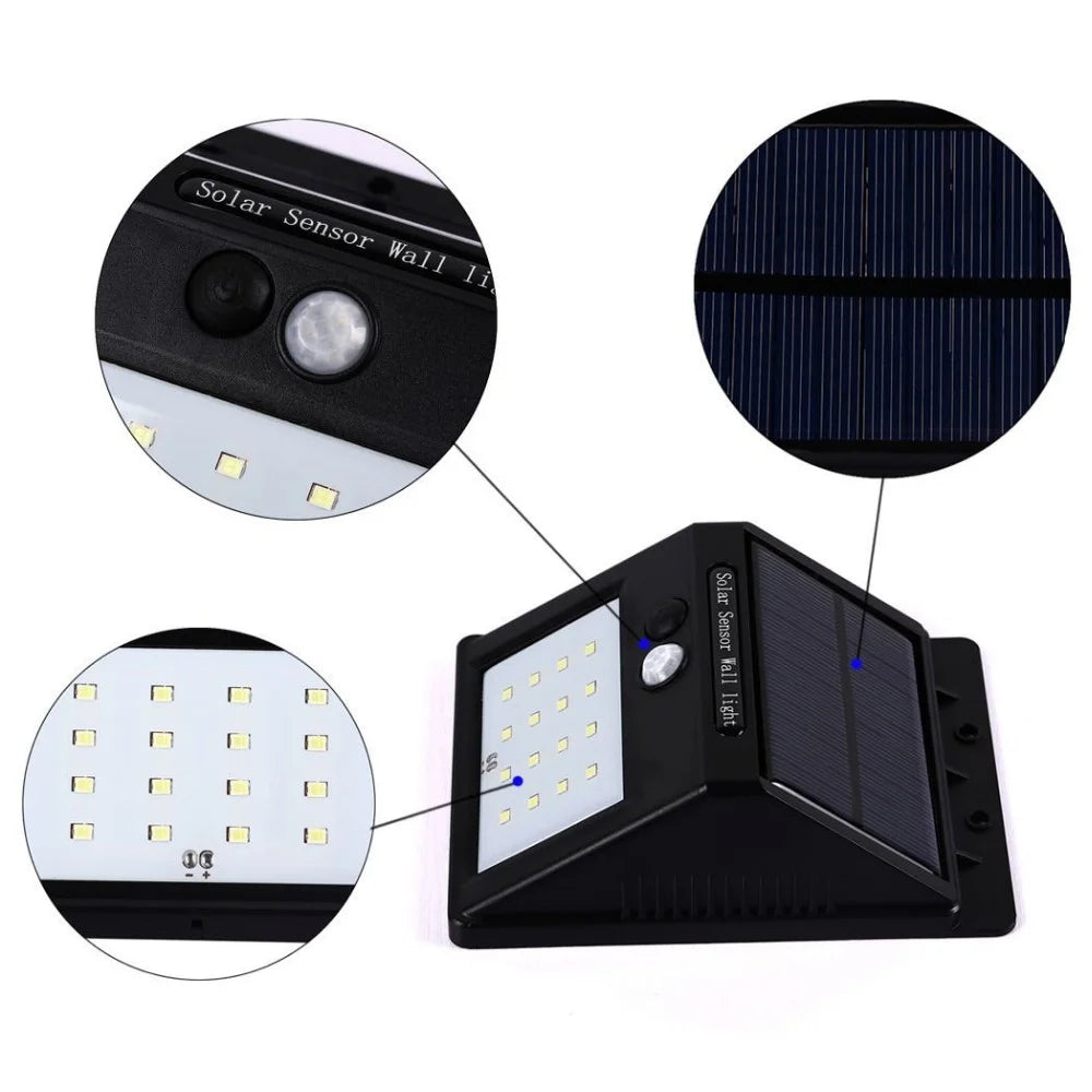 Μικρο Ηλιακό LED Φωτιστικό με Αισθητήρα Κίνησης