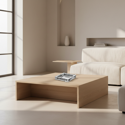 Αντιανεμικό Κρυστάλλινο Τασάκι – Πολυτελές Σταχτοδοχείο Εσωτερικού & Εξωτερικού Χώρου - Εναλλακτική Όψη