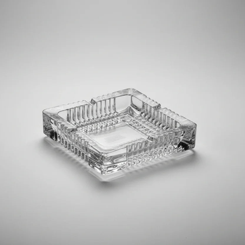 Αντιανεμικό Κρυστάλλινο Τασάκι – Πολυτελές Σταχτοδοχείο Εσωτερικού & Εξωτερικού Χώρου