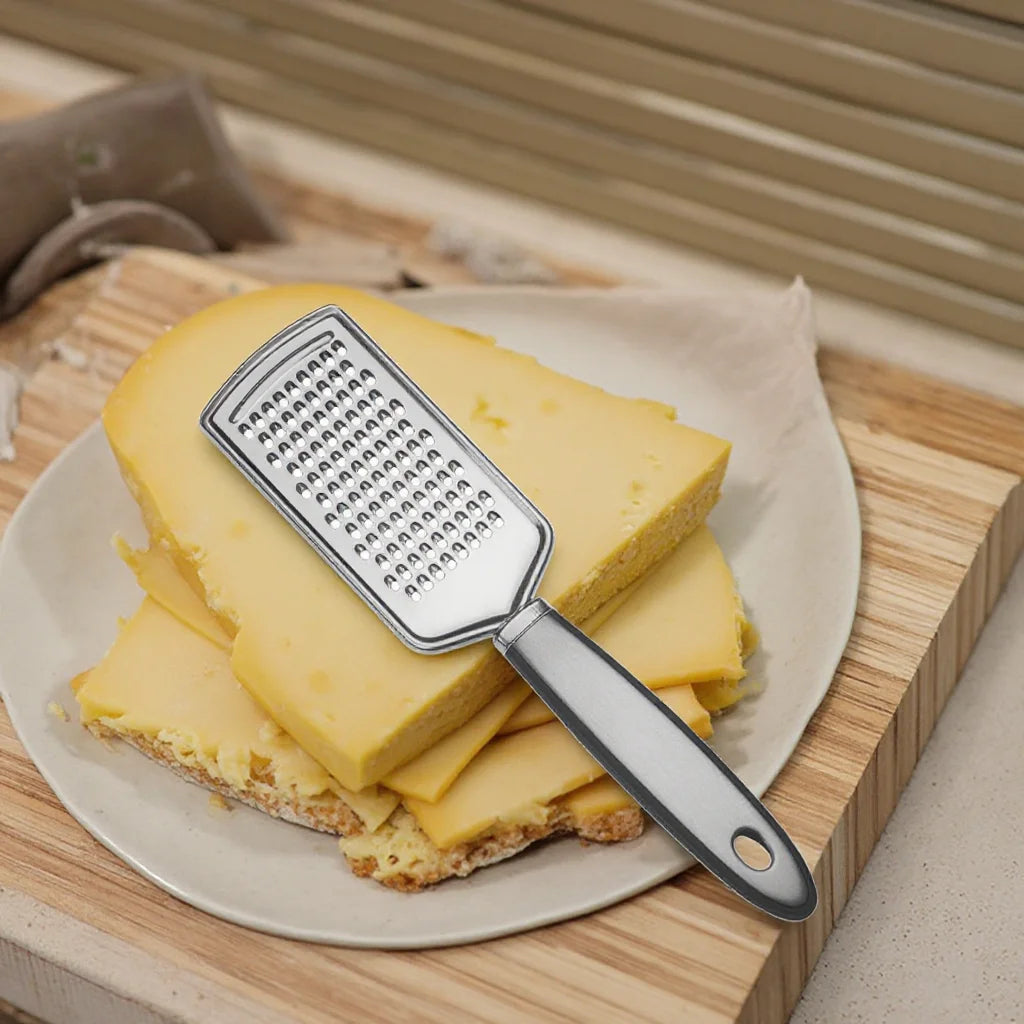 Επαγγελματικός Τρίφτης Κουζίνας 18/10 Ανοξείδωτος Για Τύρια, Εσπεριδοειδή, Μπαχαρικά