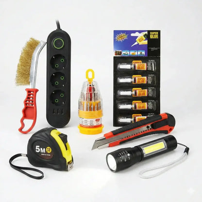 Home Master Bundle: Ολοκληρωμένο Σετ Μαστορέματος & Επισκευών (7 Τεμάχια) - Worthio  #