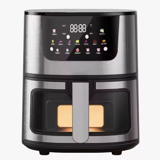 Air Fryer 6L Ψηφιακό - Αεροφριτέζα με Οθόνη LCD και Προγράμματα | Digital Air Fryer