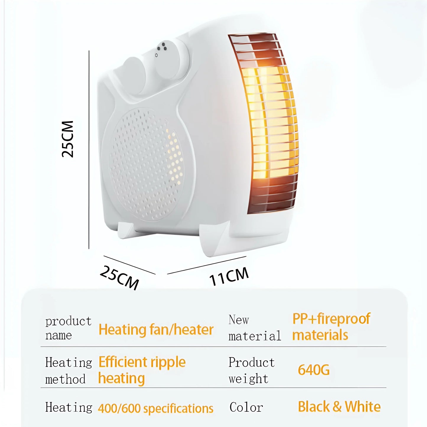 Φορητό Κεραμικό Αερόθερμο PTC 2000W