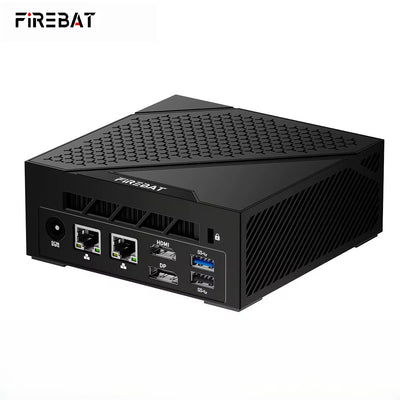 Firebat AM02 Mini PC | AMD Ryzen 5 6600H | 16GB DDR5 RAM | 512GB SSD | Compact Desktop