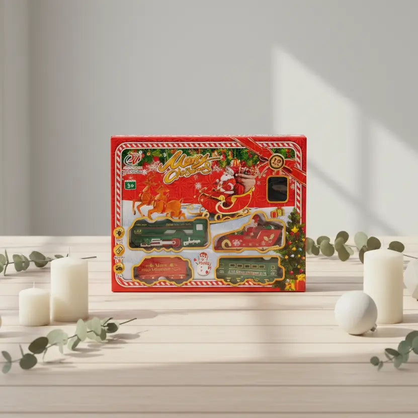 Χριστουγεννιάτικο Τρενάκι – Μια Μικρή Γιορτή που Κυλάει στο Σπίτι τα Χριστουγεννα