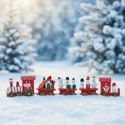 Χριστουγεννιάτικο Διακοσμητικό Τρενάκι