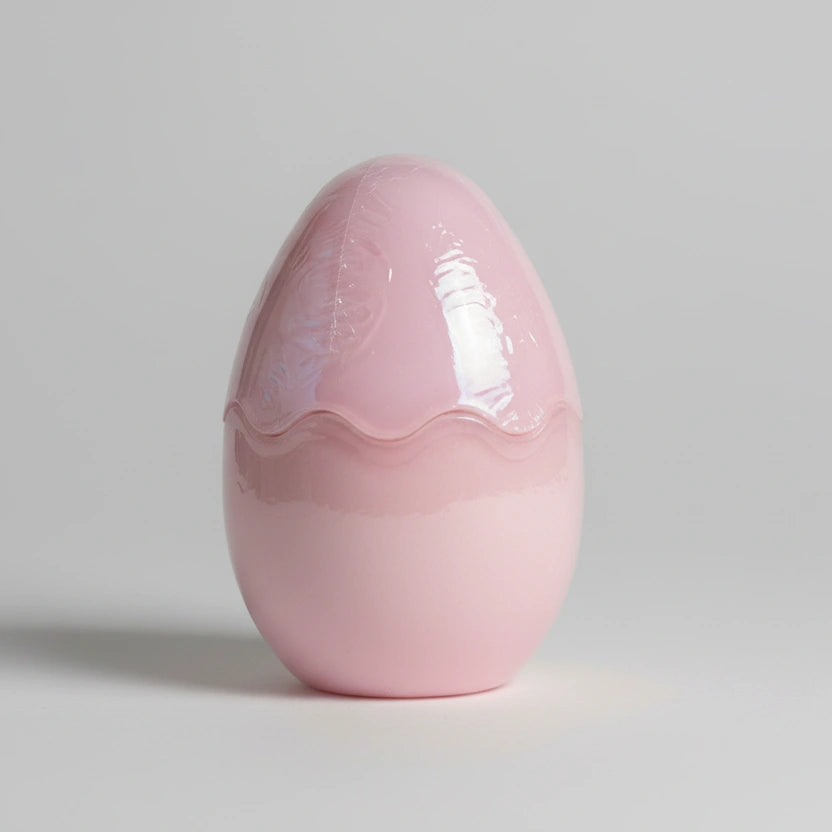 Αρωματικό Κερί σε Πολυτελές Πασχαλινό Αυγό με Καπάκι – Παστέλ Ροζ