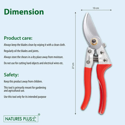 Κλαδευτήρι Κήπου - Επαγγελματικό Εργαλείο Κλαδέματος - Εναλλακτική Όψη