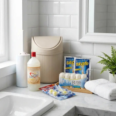 Bathroom Care & Hygiene Bundle: Ολοκληρωμένο Σετ Μπάνιου & Καθαριότητας (6 Τεμάχια) - Εναλλακτική Όψη